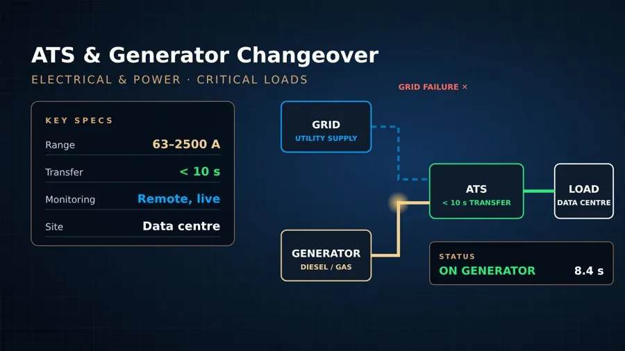 ATS & Generator Changeover – NEXAYT Qatar