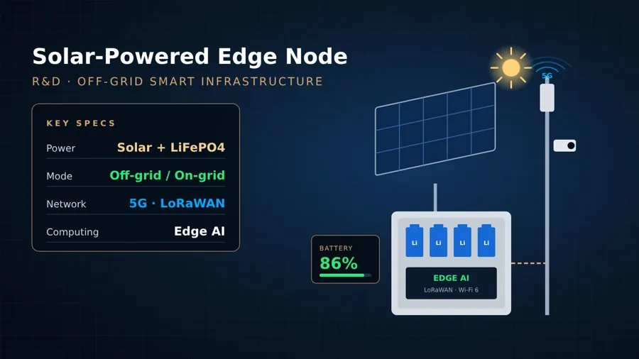 Solar-Powered Edge Node – NEXAYT Qatar