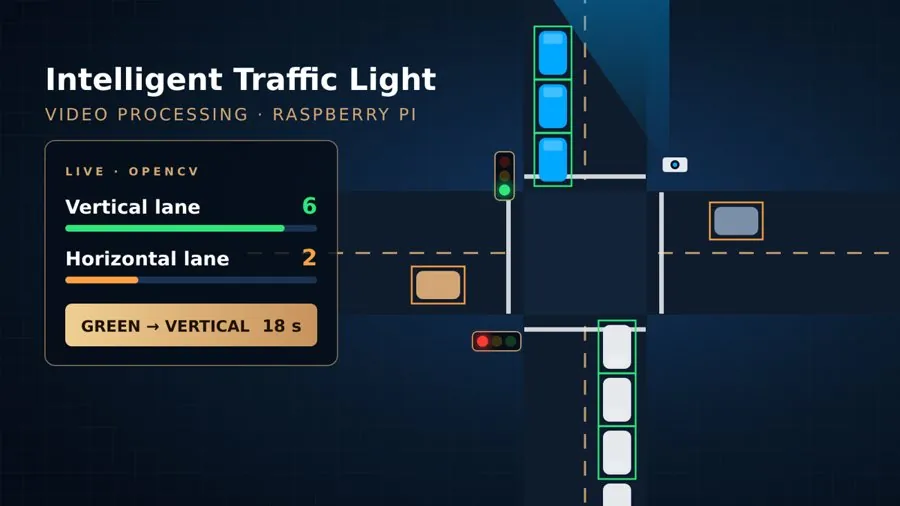 AI-Powered Traffic Light System – NEXAYT Qatar